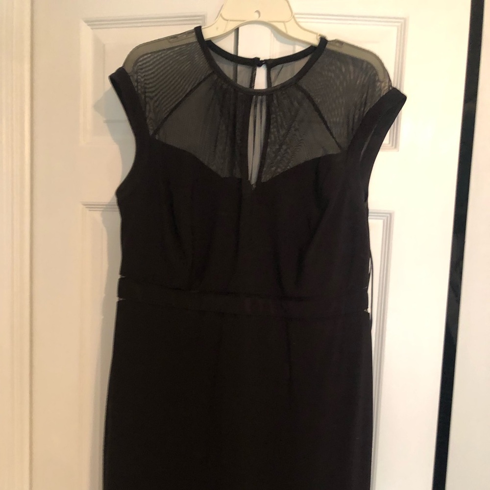 Black cocktail dress